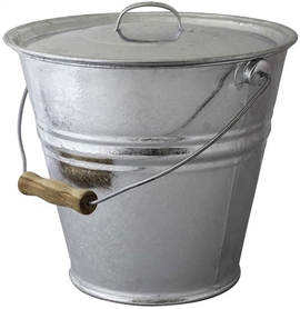 Bac à compost de cuisine gris 6,6 litres avec couvercle hygiénique et  anti-odeurs - Tom Press