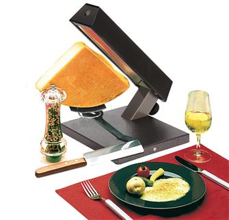 Appareil à raclette ¼ fromage